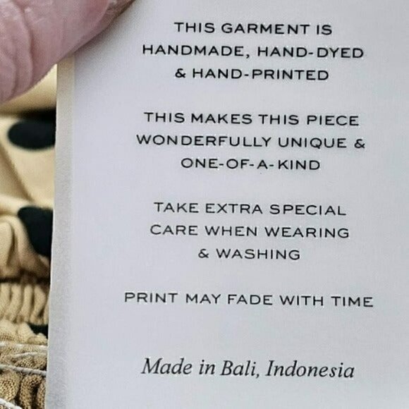 Faithful The Brand Brisa Polka Dot Off Shoulder Midi Dress in XS NWT - Picture 10 of 12